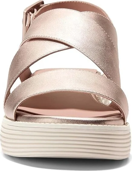 Cole Haan Originalgrand Platform Sandal Women's Sandals Rose Gold Talca/Ivory : 8 B - Medium, Leather - Image 5