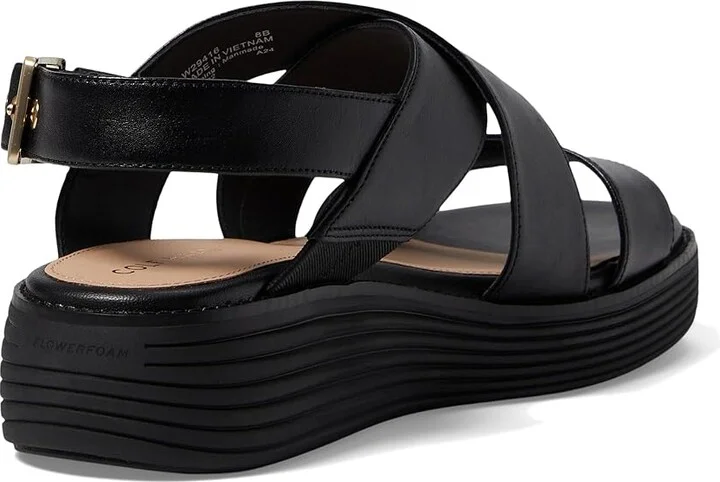 Cole Haan Originalgrand Platform Sandals Women's Sandals Black/Black : 7 B - Medium, Leather - Image 4
