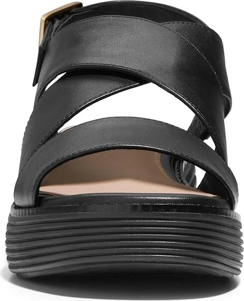 Cole Haan Originalgrand Platform Sandals Women's Sandals Black/Black : 7 B - Medium, Leather - Image 5