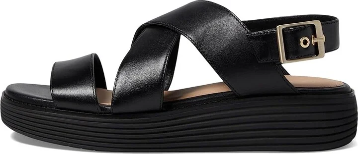 Cole Haan Originalgrand Platform Sandals Women's Sandals Black/Black : 7 B - Medium, Leather - Image 6