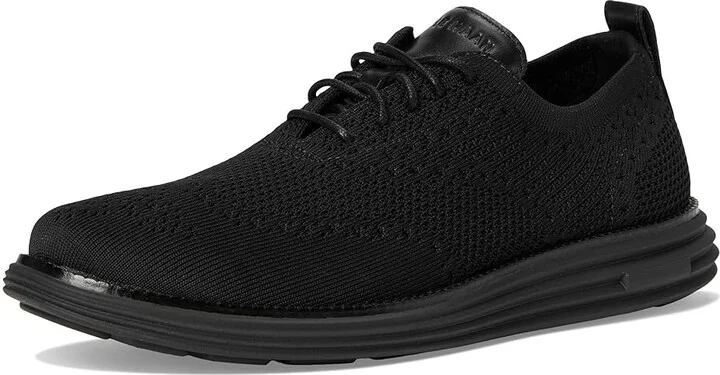 Cole Haan Originalgrand Remastered Stitchlite Oxford Men's Lace-up Boots Black/Black : 11.5 D - Medium, Leather - Image 5