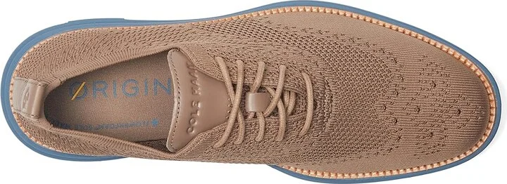 Cole Haan Originalgrand Remastered Stitchlite Oxford Men's Lace-up Boots Irish Coffee/China Blue : 10 D - Medium, Leather - Image 2