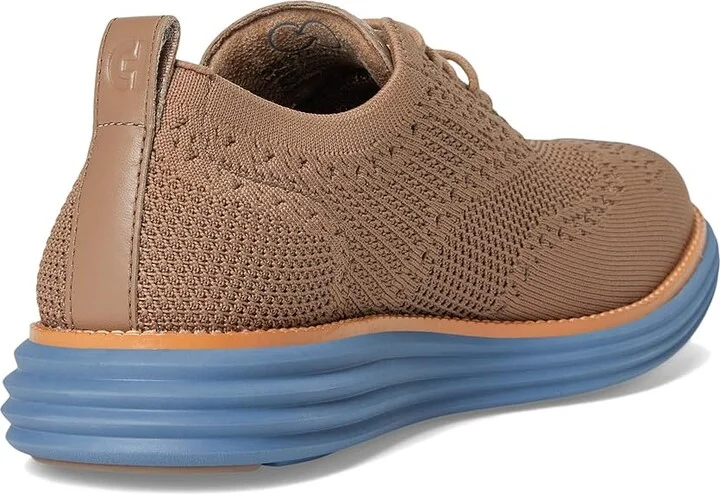 Cole Haan Originalgrand Remastered Stitchlite Oxford Men's Lace-up Boots Irish Coffee/China Blue : 10 D - Medium, Leather - Image 4