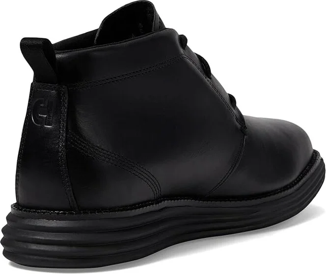 Cole Haan Originalgrand Remastered Waterproof Chukka Boots Men's Boots Black/Black : 11 D - Medium, Leather - Image 4