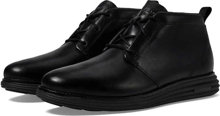 Cole Haan Originalgrand Remastered Waterproof Chukka Boots Men's Boots Black/Black : 11 D - Medium, Leather