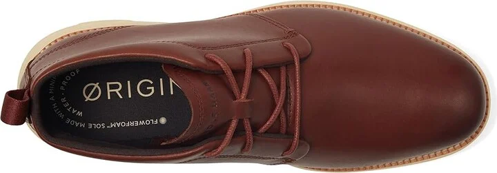 Cole Haan Originalgrand Remastered Waterproof Chukka Boots Men's Boots Scotch/Alabaster : 8 D - Medium, Leather - Image 2