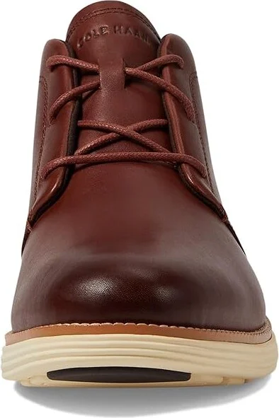 Cole Haan Originalgrand Remastered Waterproof Chukka Boots Men's Boots Scotch/Alabaster : 8 D - Medium, Leather - Image 5