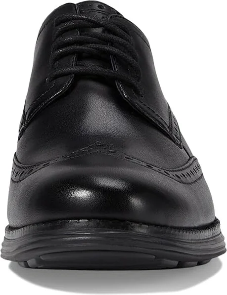 Cole Haan Originalgrand Shortwing Oxford Men's Shoes Black/Black : 9.5 D - Medium, Leather/Nubuck - Image 6