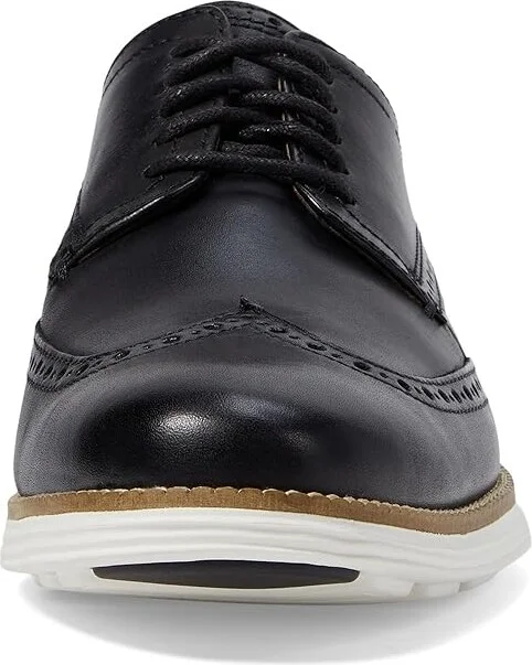 Cole Haan Originalgrand Shortwing Oxford Men's Shoes Black Leather/White : 10 D - Medium, Leather/Nubuck - Image 6