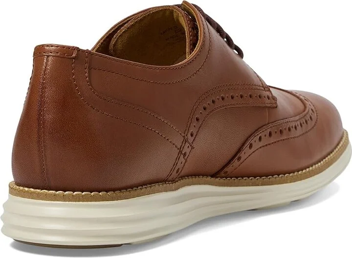 Cole Haan Originalgrand Shortwing Oxford Men's Shoes Woodbury Leather/Ivory : 10 D - Medium, Leather/Nubuck - Image 5
