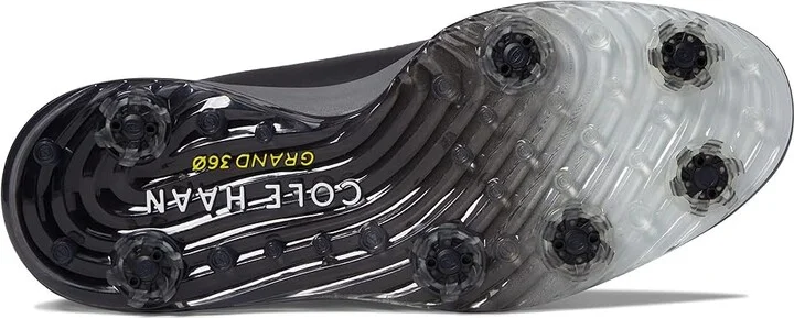 Cole Haan Originalgrand Tour Golf Waterproof Men's Shoes Black/Natural/Quiet Shade : 10 D - Medium, Synthetic - Image 3