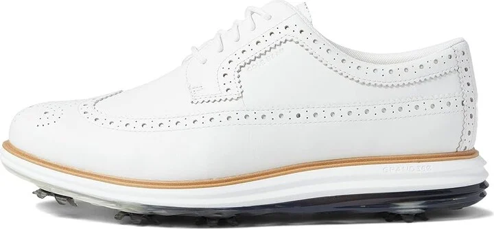 Cole Haan Originalgrand Tour Golf Waterproof Men's Shoes Optic White/Natural : 10 D - Medium, Synthetic - Image 6