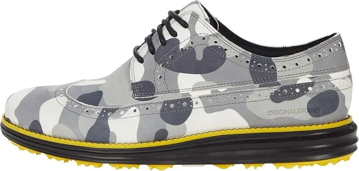 Cole Haan Originalgrand Wing Golf Oxford Men's Shoes Gray : 10 D - Medium, Synthetic - Image 6