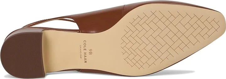 Cole Haan Paden Ankle Strap Pumps High Women's Heels Dark Cuoio Box Leather : 11 B - Medium - Image 3