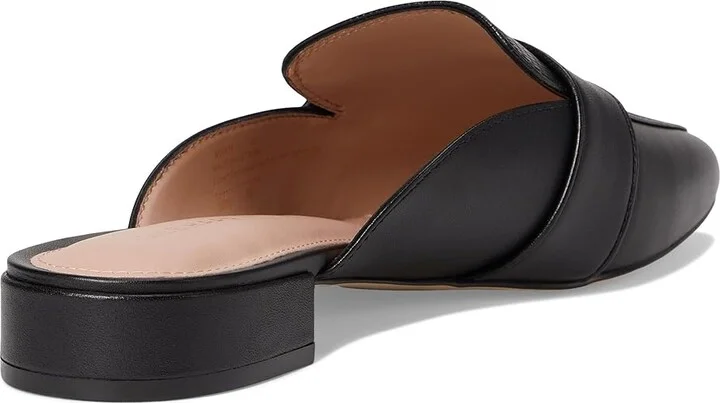 Cole Haan Pasha Mules Women's Flat Shoes Black Leather/Lizard : 8 B - Medium, Leather/Rubber - Image 4