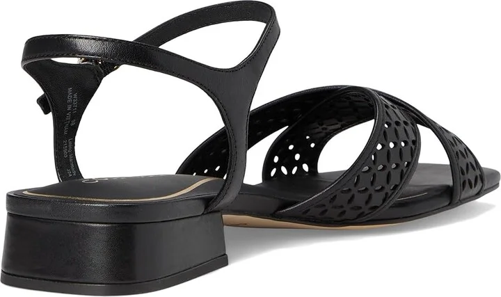 Cole Haan Patie Sandals Women's Sandals Black Perforated Leather : 5.5 B - Medium - Image 4