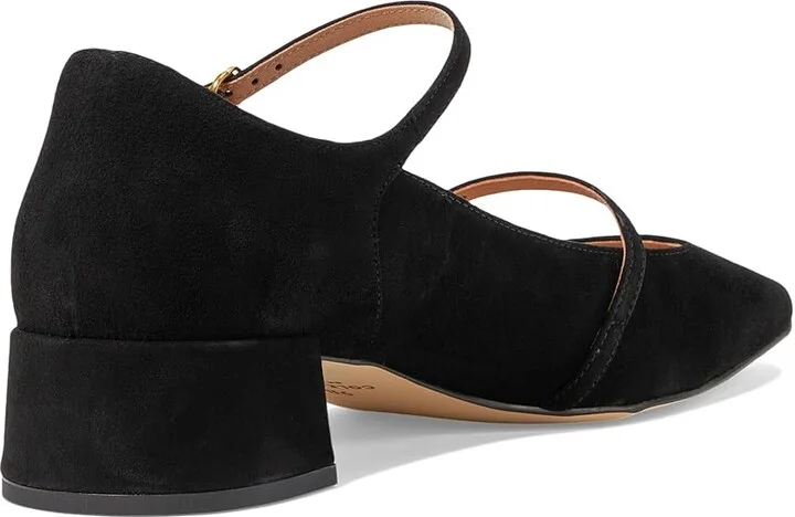 Cole Haan Paxton Maryjane Pump High Women's Heels Black Suede : 6.5 B - Medium, Leather/Rubber - Image 4