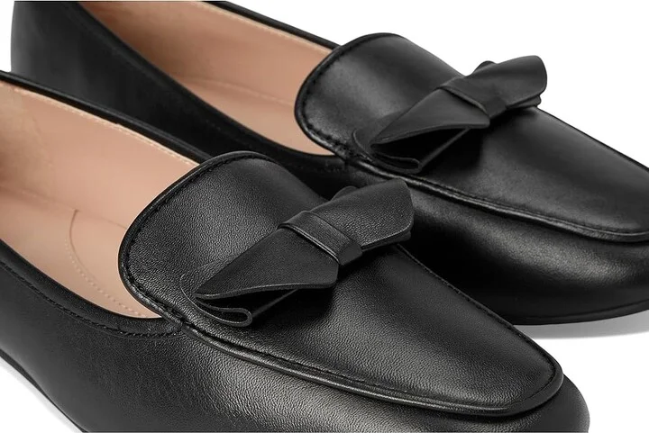 Cole Haan Payson Soft Bow Loafers Women's Shoes Black Leather : 5 B - Medium - Image 7