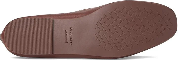 Cole Haan Payson Soft Bow Loafers Women's Shoes Dark Cuoio/Ivory Leather : 8.5 B - Medium - Image 3