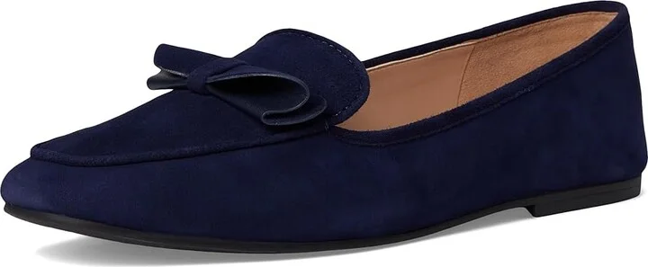 Cole Haan Payson Soft Bow Loafers Women's Shoes Midnight Moon Suede : 6 B - Medium, Leather - Image 5