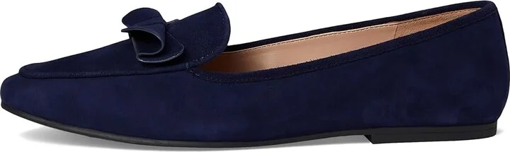 Cole Haan Payson Soft Bow Loafers Women's Shoes Midnight Moon Suede : 6 B - Medium, Leather - Image 6