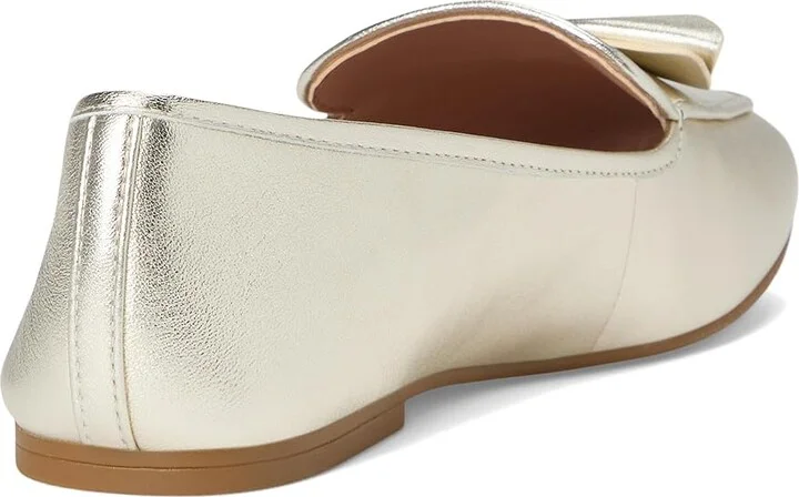 Cole Haan Payson Soft Bow Loafers Women's Shoes Soft Gold Leather : 10 B - Medium - Image 4