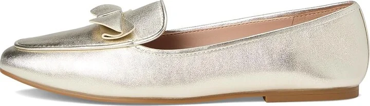 Cole Haan Payson Soft Bow Loafers Women's Shoes Soft Gold Leather : 10 B - Medium - Image 6