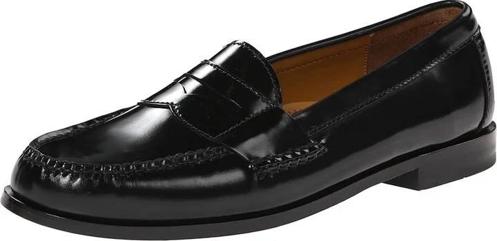 Cole Haan Pinch Penny Men's Slip-on Dress Shoes Black : 6 D - Medium, Leather - Image 2