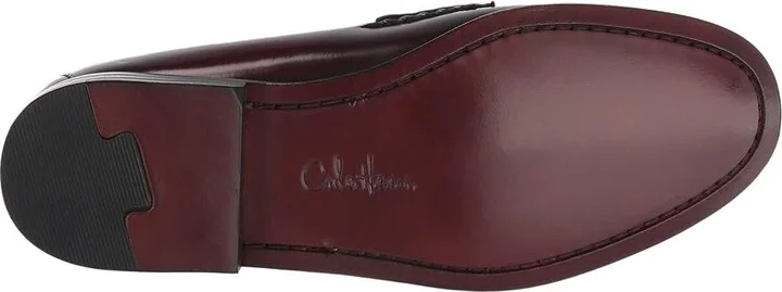 Cole Haan Pinch Penny Men's Slip-on Dress Shoes Burgundy : 6 D - Medium, Leather - Image 4