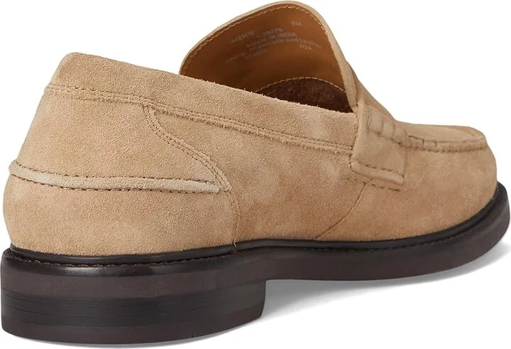 Cole Haan Pinch Prep Penny Loafer Men's Lace Up Wing Tip Shoes Birchbeige Suede/Dark Chocolate : 7 D - Medium, Leather - Image 4