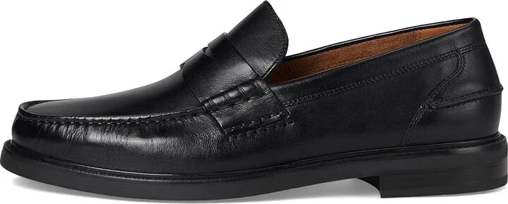 Cole Haan Pinch Prep Penny Loafer Men's Lace Up Wing Tip Shoes Black/Black : 7.5 W - Wide, Leather - Image 6