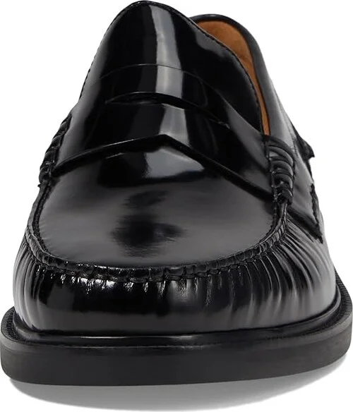 Cole Haan Pinch Prep Penny Loafer Men's Lace Up Wing Tip Shoes Black Brushoff : 11.5 W - Wide, Leather - Image 5