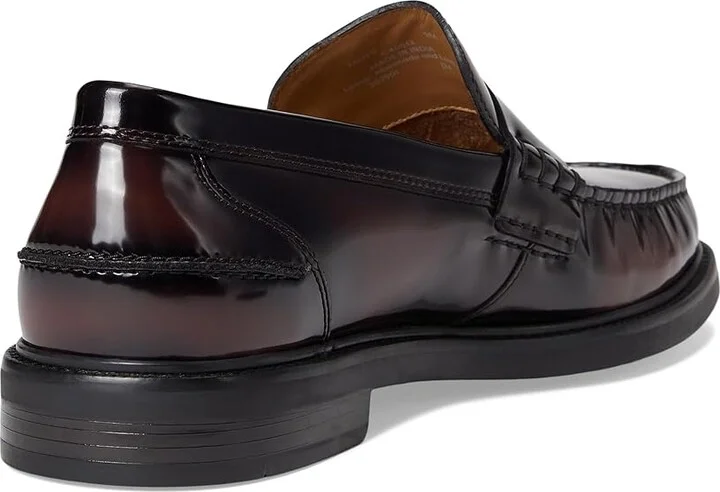 Cole Haan Pinch Prep Penny Loafer Men's Lace Up Wing Tip Shoes Burgundy Box Brush Off/Black : 11 D - Medium, Leather - Image 4