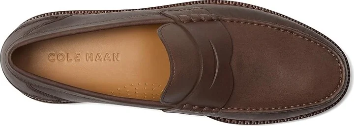Cole Haan Pinch Prep Penny Loafer Men's Lace Up Wing Tip Shoes Lava/Irish Coffee : 12 W - Wide, Leather - Image 2