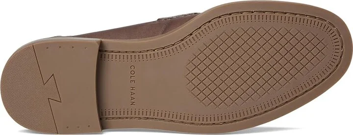 Cole Haan Pinch Prep Penny Loafer Men's Lace Up Wing Tip Shoes Lava/Irish Coffee : 12 W - Wide, Leather - Image 3