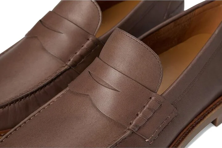 Cole Haan Pinch Prep Penny Loafer Men's Lace Up Wing Tip Shoes Lava/Irish Coffee : 12 W - Wide, Leather - Image 7