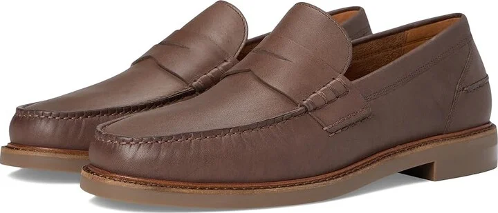 Cole Haan Pinch Prep Penny Loafer Men's Lace Up Wing Tip Shoes Lava/Irish Coffee : 12 W - Wide, Leather