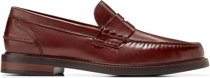 Cole Haan Pinch Prep Penny Loafer Men's Lace Up Wing Tip Shoes Scotch : 13 D - Medium, Leather - Image 7