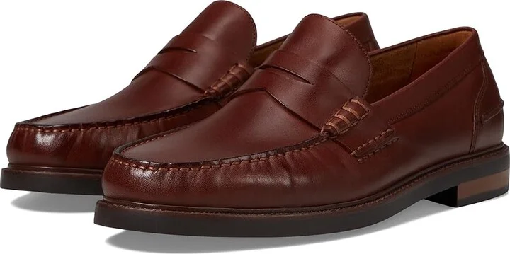 Cole Haan Pinch Prep Penny Loafer Men's Lace Up Wing Tip Shoes Scotch : 13 D - Medium, Leather