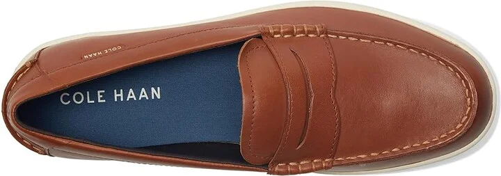 Cole Haan Pinch Weekender Penny Textured Men's Lace-up Boots British Tan/Ivory : 7.5 D - Medium, Leather - Image 2