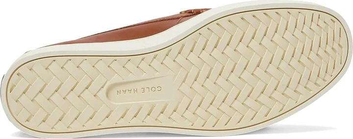 Cole Haan Pinch Weekender Penny Textured Men's Lace-up Boots British Tan/Ivory : 7.5 D - Medium, Leather - Image 3