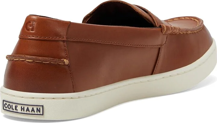 Cole Haan Pinch Weekender Penny Textured Men's Lace-up Boots British Tan/Ivory : 7.5 D - Medium, Leather - Image 4