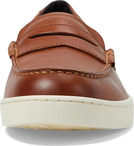 Cole Haan Pinch Weekender Penny Textured Men's Lace-up Boots British Tan/Ivory : 7.5 D - Medium, Leather - Image 5