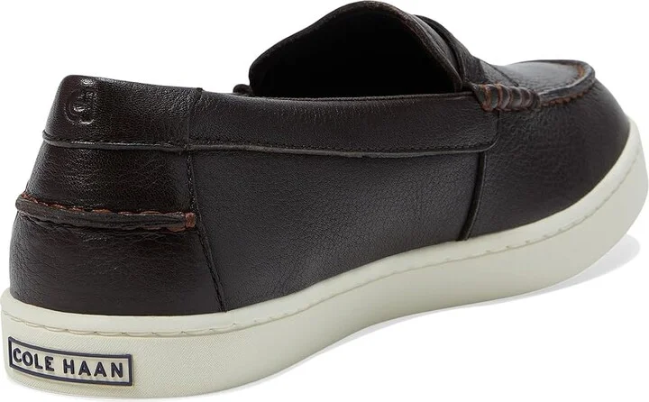 Cole Haan Pinch Weekender Penny Textured Men's Lace-up Boots Dark Chocolate Pebble/Ivory : 8.5 D - Medium, Leather - Image 4