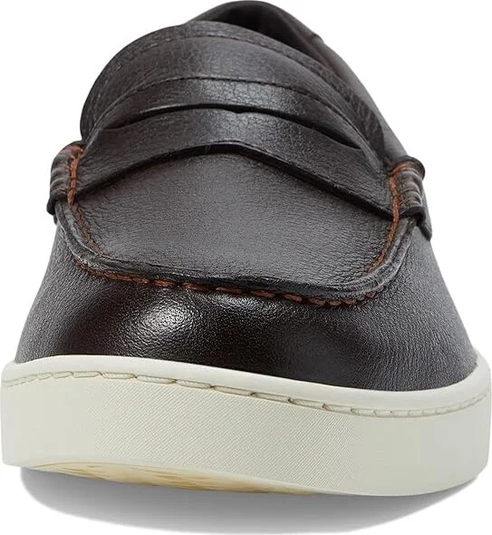 Cole Haan Pinch Weekender Penny Textured Men's Lace-up Boots Dark Chocolate Pebble/Ivory : 8.5 D - Medium, Leather - Image 5