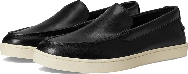 Cole Haan Pinch Weekender Venetians Men's Lace-up Boots Black/Angora : 9 D - Medium, Leather