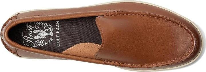 Cole Haan Pinch Weekender Venetians Men's Lace-up Boots British Tan/Angora : 10.5 D - Medium, Leather - Image 2