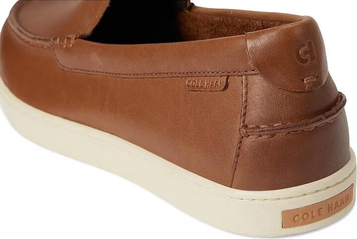 Cole Haan Pinch Weekender Venetians Men's Lace-up Boots British Tan/Angora : 10.5 D - Medium, Leather - Image 7