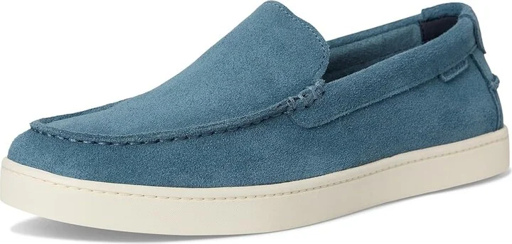 Cole Haan Pinch Weekender Venetians Men's Lace-up Boots China Blue Suede/Ivory : 7.5 D - Medium, Leather - Image 5