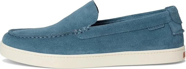 Cole Haan Pinch Weekender Venetians Men's Lace-up Boots China Blue Suede/Ivory : 7.5 D - Medium, Leather - Image 6